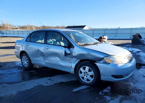 2008 Toyota Corolla Ce из США, поврежденный, VIN 2T1BR30E98C857060